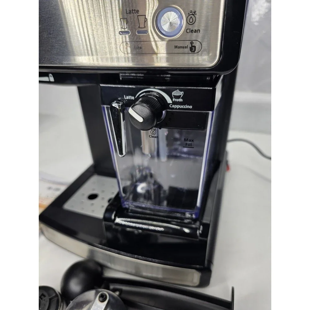 Mr. Coffee BVMC-ECMP1000-RB Café Barista Espresso/Cappuccino Maker Tested Works